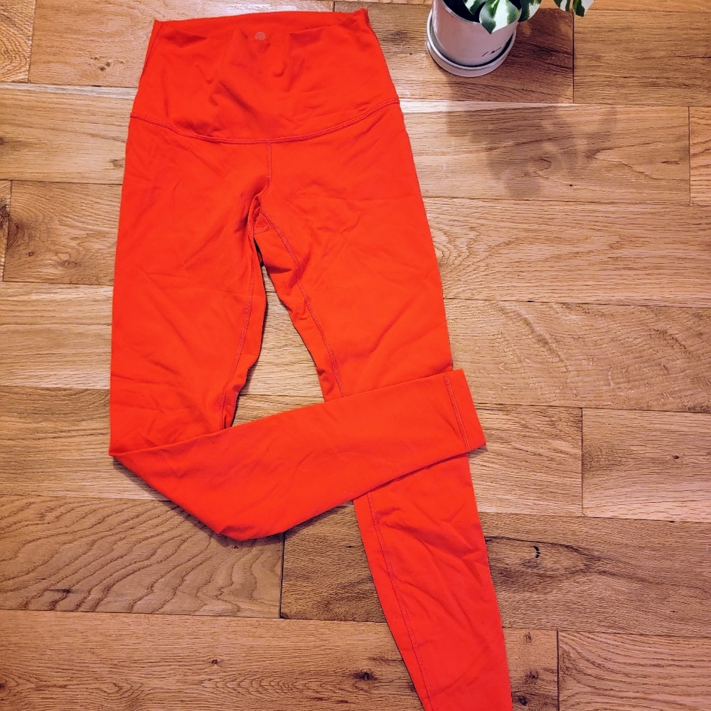 Lulu lemon coral leggings